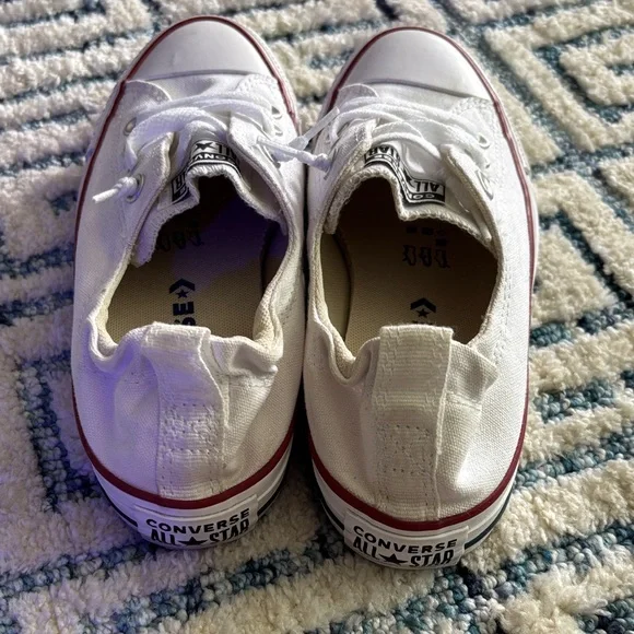 Converse Women’s Chuck Taylor All Star Shoreline slip-on White Shoes Size 6.5 - Picture 3 of 7